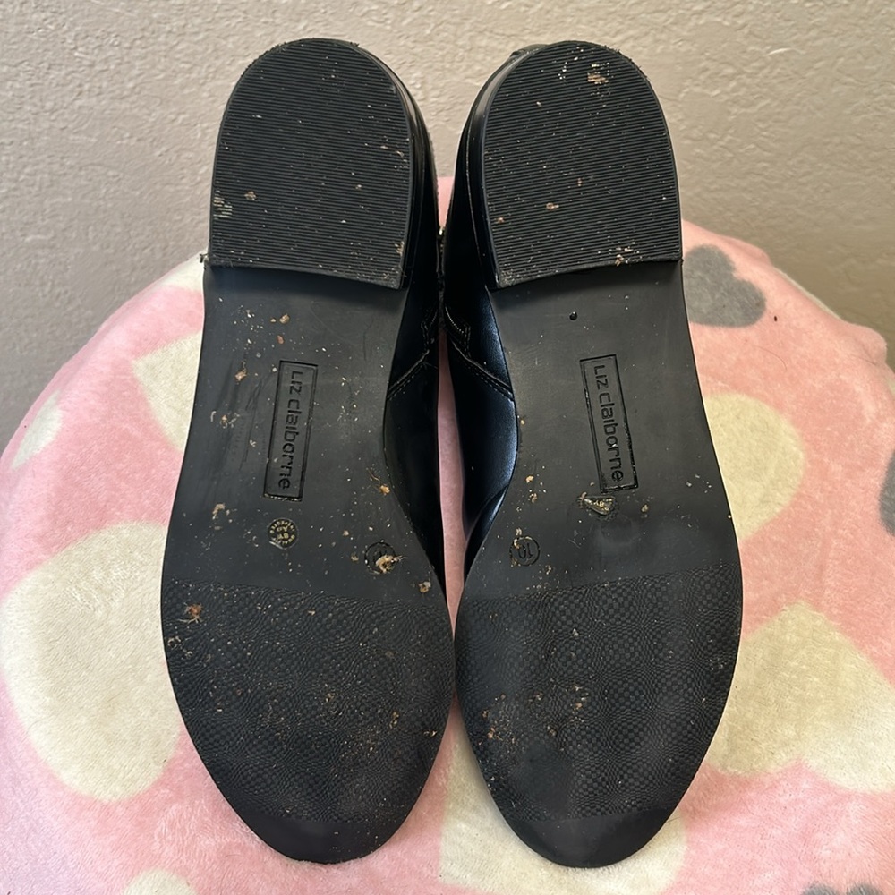 LC RINGWOOD BLACK ANKLE BOOTS - Picture 5 of 7